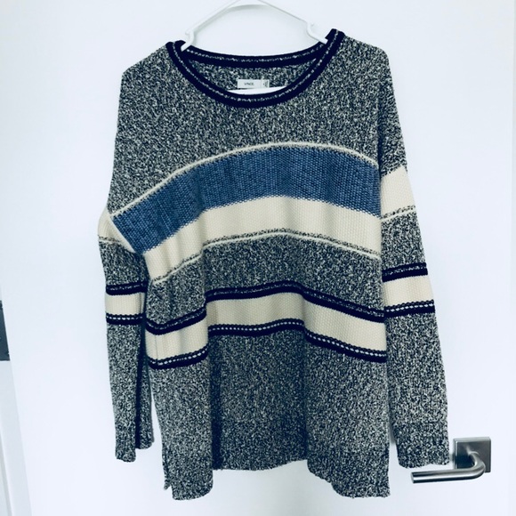 Vince Sweaters - VINCE. Sweater with stripes, unique details!